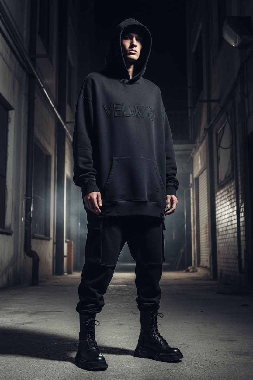 Velmori Shadow Hoodie Campaign